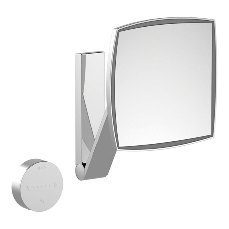 Keuco Kosmetikspiegel iLook_move 200x200mm, bel., UP, Glasbed., ni. geb.