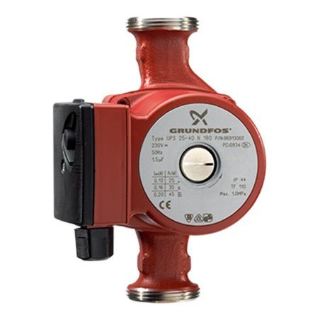 Grundfos Umwälzpumpe Serie 100 UPS 25-60 N, 230 V, G 1 1/2, 180mm, ES