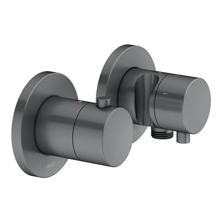 Keuco Fertigmontageset Edition 400 UP-THM, SA, Hlt, f 3 Verbr., SW-ch geb.