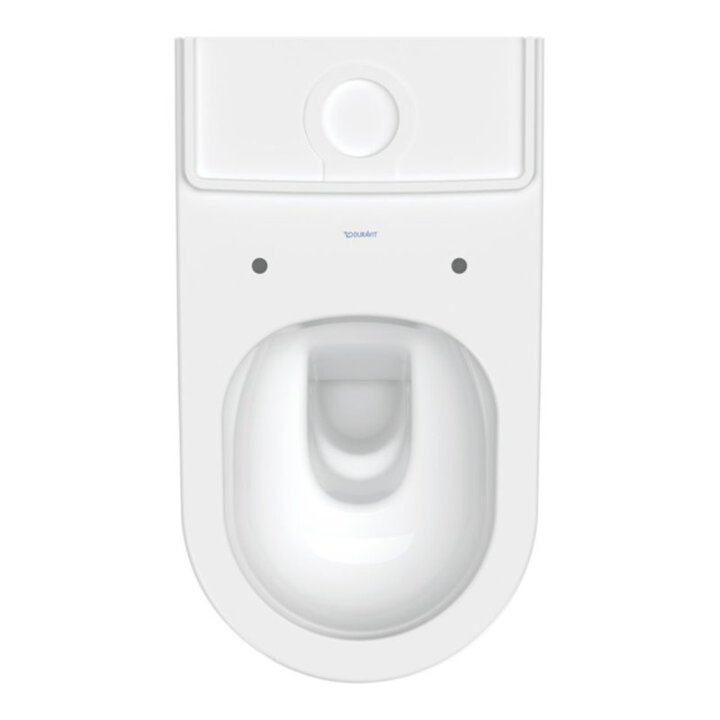 Duravit Stand-WC-Kombi, Tiefspüler D-Neo 37x65cm, 4,5 l, o. SPK, Rimless, weiß