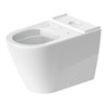 Duravit Stand-WC-Kombi, Tiefspüler D-Neo 37x65cm, 4,5 l, o. SPK, riml., we Hyg gl