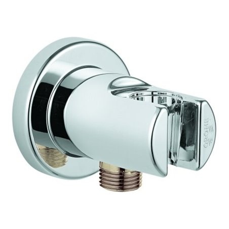 Grohe Wandanschlussbogen Relexa 1/2', m Brauseh., eig-s gg Rückfl., chr