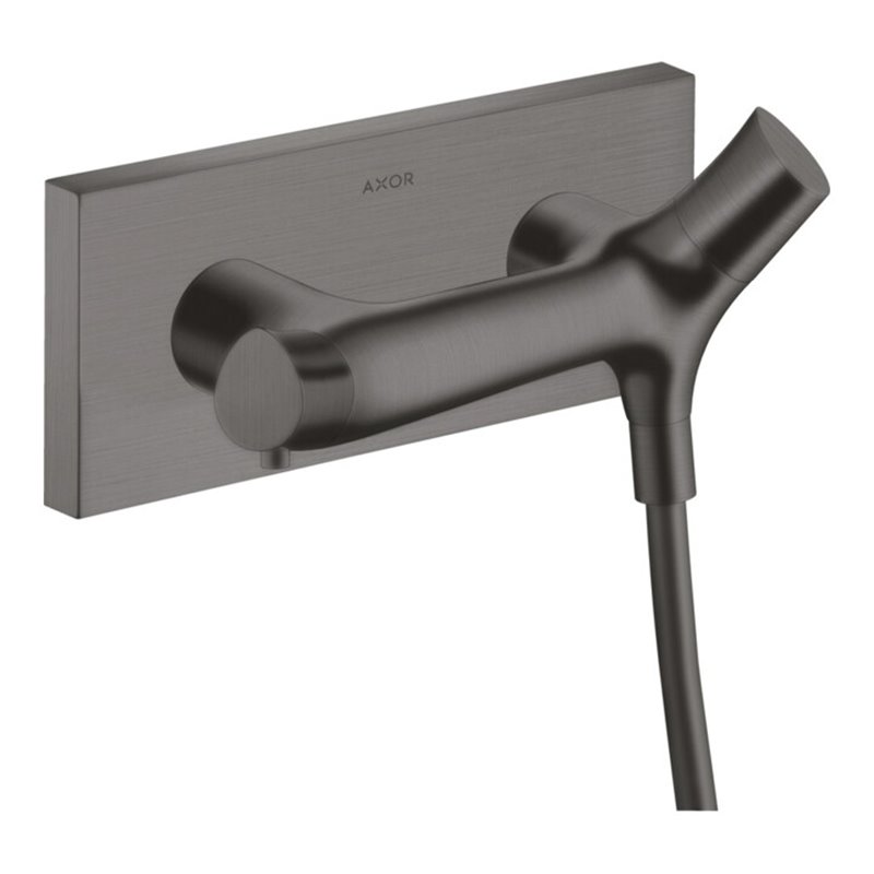 hansgrohe Brausethermostat Axor Starck Organic AP, 1 Verbraucher, brushed black chrome