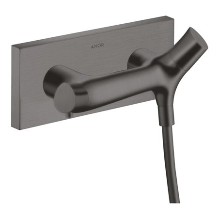 hansgrohe Brausethermostat Axor Starck Organic AP, 1 Verbraucher, brushed black chrome