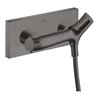 hansgrohe Brausethermostat Axor Starck Organic AP, 1 Verbraucher, brushed black chrome