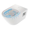 Duravit Wand-WC, Tiefspüler D-Neo 37x54cm, 4,5 l, riml., we Hygiene Glaze