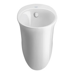 Duravit Absaug-Urinal White Tulip 32x34cm, Zul. v hi., riml., o. Fl, we WG