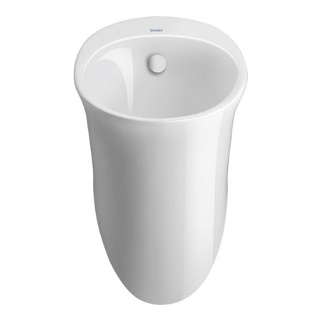 Duravit Absaug-Urinal White Tulip 32x34cm, Zul. v hi., riml., o. Fl, we WG
