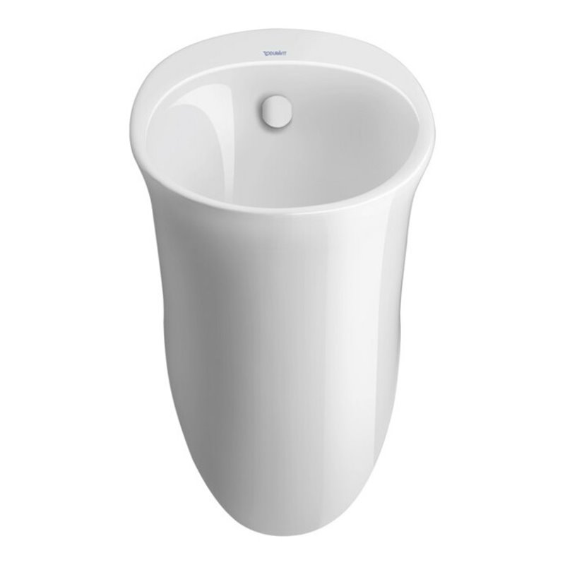 Duravit Absaug-Urinal White Tulip 32x34cm, Zul v hi, riml, o Fl, w HG