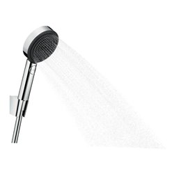 hansgrohe Brausehalter-Set Pulsify Sel. S 105 1250mm Schlauch, chrom, Relaxation, 3jet