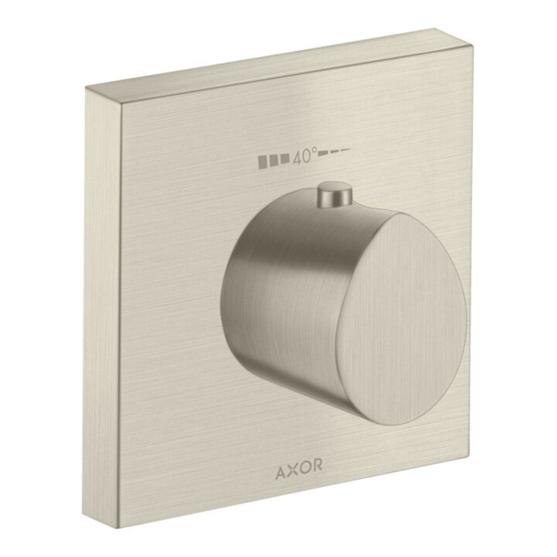 hansgrohe FMS Axor Starck Organic HF UP-Thermostat, brushed nickel