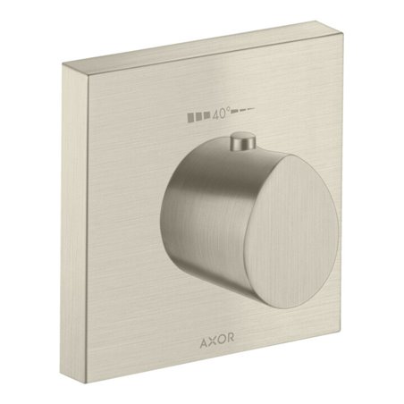 hansgrohe FMS Axor Starck Organic HF UP-Thermostat, brushed nickel