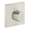 hansgrohe FMS Axor Starck Organic HF UP-Thermostat, Edelstahl-Optik