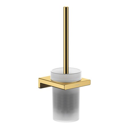 hansgrohe WC-Bürstengarnitur AddStoris Wandmont., Met., Gl., pol. gold optic