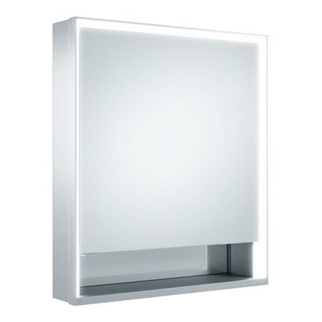 Keuco Spanplattenschraube kurze Tür Royal Lumos 65x73,5x13cm, An R DALI, WV, Hz, si-elox