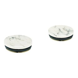 Grohe Einlagen Atrio Private Collection aus White Attica Caesarstone Material