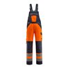 Mascot Gosford Latzhose hi-vis orange/schwarzblau