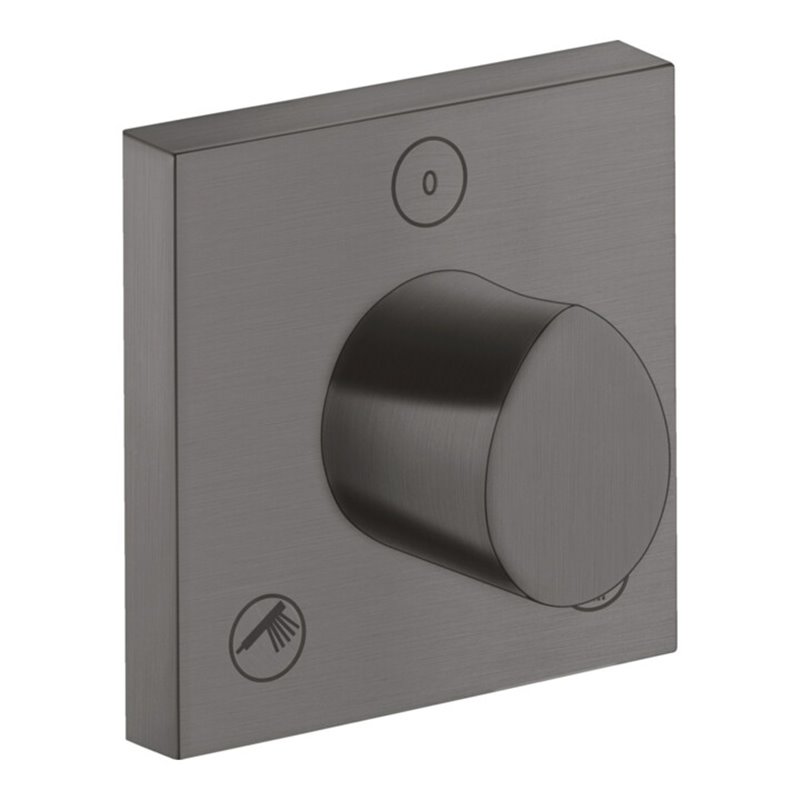 hansgrohe FMS Axor Starck Organic Tr/Qua UP-Ab- u. Umstellvent., brush. bla vc