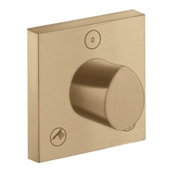 hansgrohe FMS Axor Starck Organic Tr/Qua UP-Ab- und Umstellventil, brushed bronze