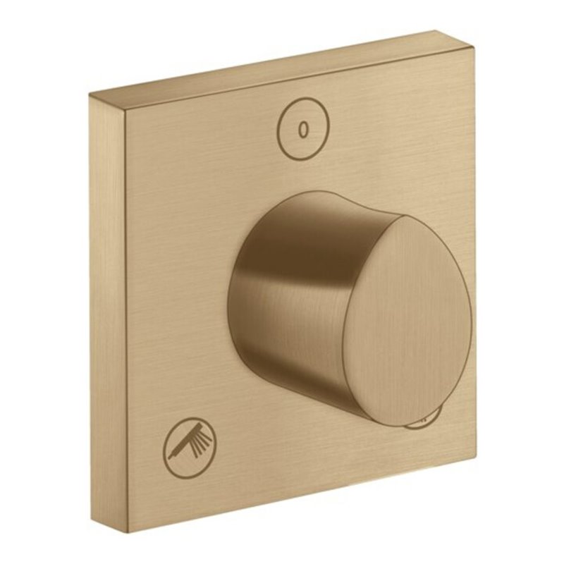 hansgrohe FMS Axor Starck Organic Tr/Qua UP-Ab- und Umstellventil, brushed bronze