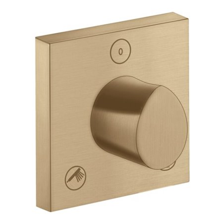 hansgrohe FMS Axor Starck Organic Tr/Qua UP-Ab- und Umstellventil, brushed bronze