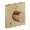 hansgrohe FMS Axor Starck Organic Tr/Qua UP-Ab- und Umstellventil, brushed bronze