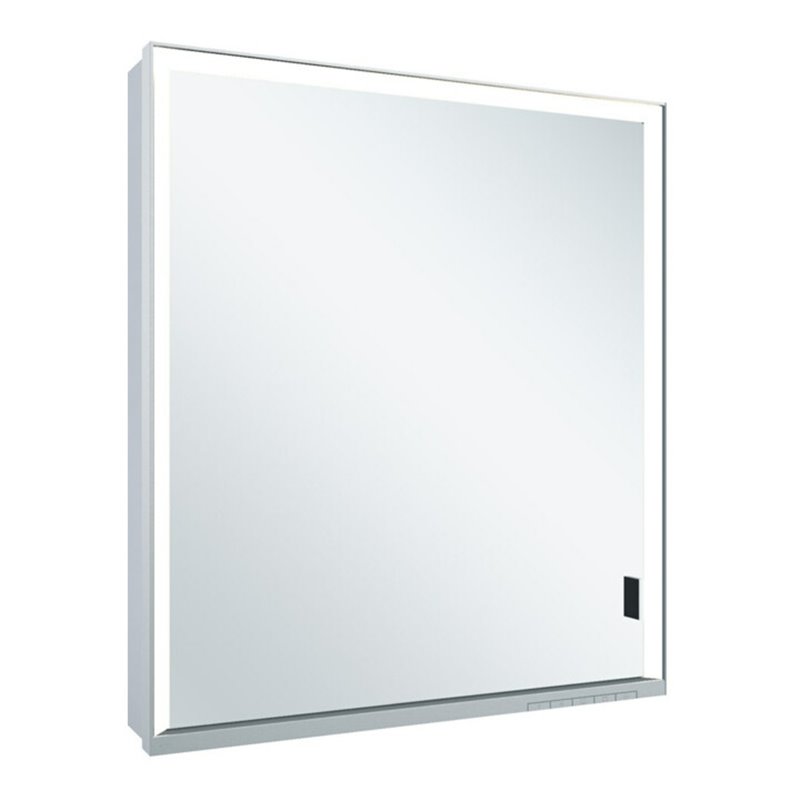 Keuco Spanplattenschraube kurze Türen Royal Lumos 80x73x13cm, m Abl DALI, WV, 2tr., si-el