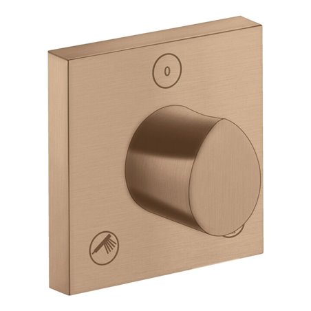 hansgrohe FMS Axor Starck Organic Tr/Qua UP-Ab- u. Umstellvent., brushed red gold