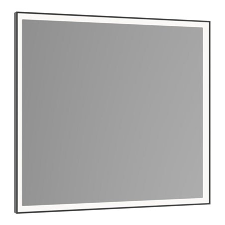 Keuco Lichtspiegel Royal Lumos DALI 700x650x60mm, 41+50 W, m Sp.-Hz, schw.-e
