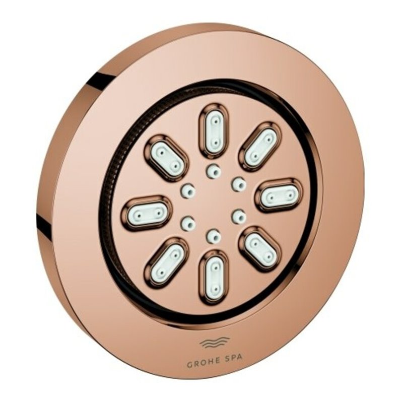 Grohe Seitenbrause Rainshower Aqua 7,5cm, 2 Stahlarten, warm sunset