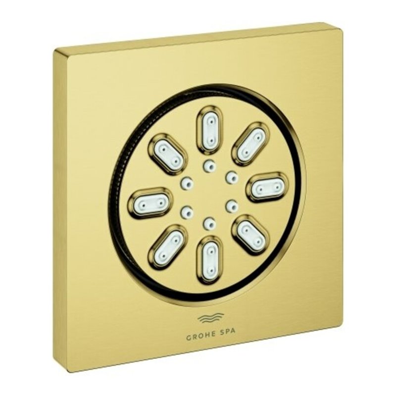 Grohe Seitenbrause Rainshower Aqua Cube 7,5x7,5cm, 2 Stahlarten, C sunr geb.