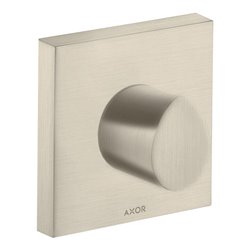 hansgrohe Fertigset Axor Starck Organic UP-Absperrventil, brushed nickel