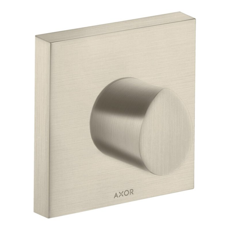 hansgrohe Fertigset Axor Starck Organic UP-Absperrventil, brushed nickel