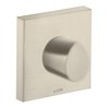 hansgrohe Fertigset Axor Starck Organic UP-Absperrventil, brushed nickel