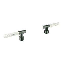 Grohe Hebel Atrio Private Collection hard graphite gebürstet