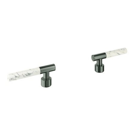 Grohe Hebel Atrio Private Collection hard graphite gebürstet