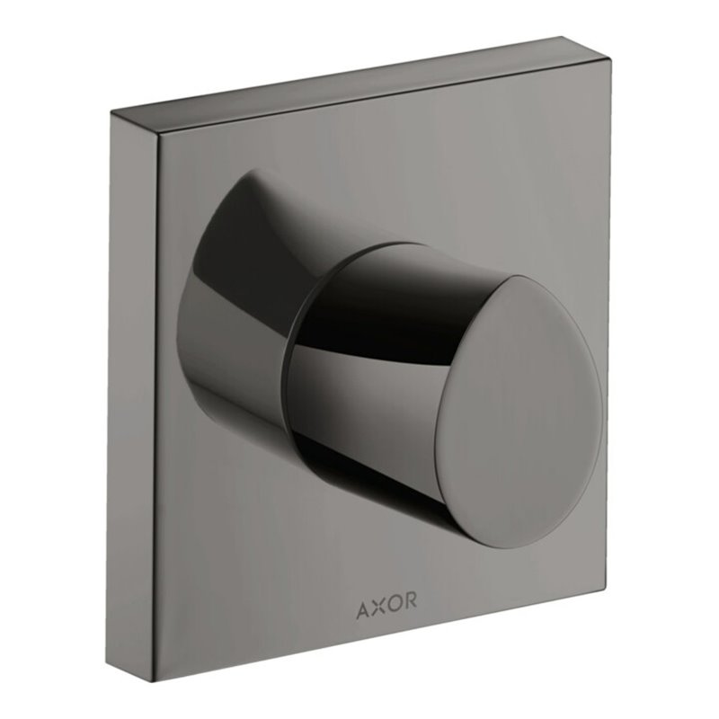 hansgrohe Fertigset Axor Starck Organic UP-Absperrventil, polished black chrome