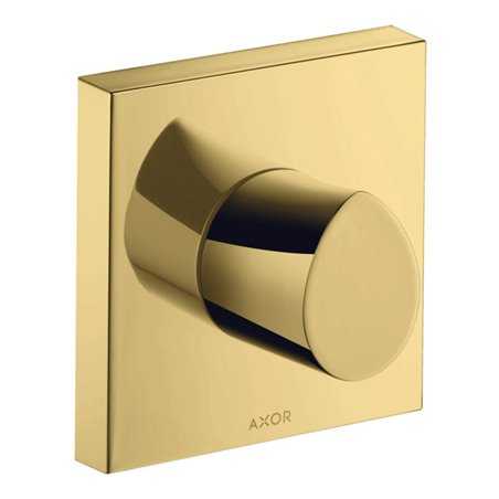 hansgrohe Fertigset Axor Starck Organic UP-Absperrventil, polished gold optic