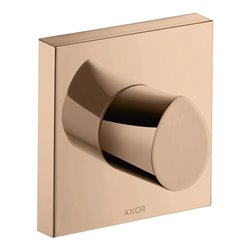 hansgrohe Fertigset Axor Starck Organic UP-Absperrventil, polished red gold