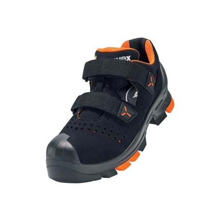 Uvex Sicherheitssandalen, S1P SRC uvex 2 aus Mikrovelours, uvex xenova® Kunststoffkappe