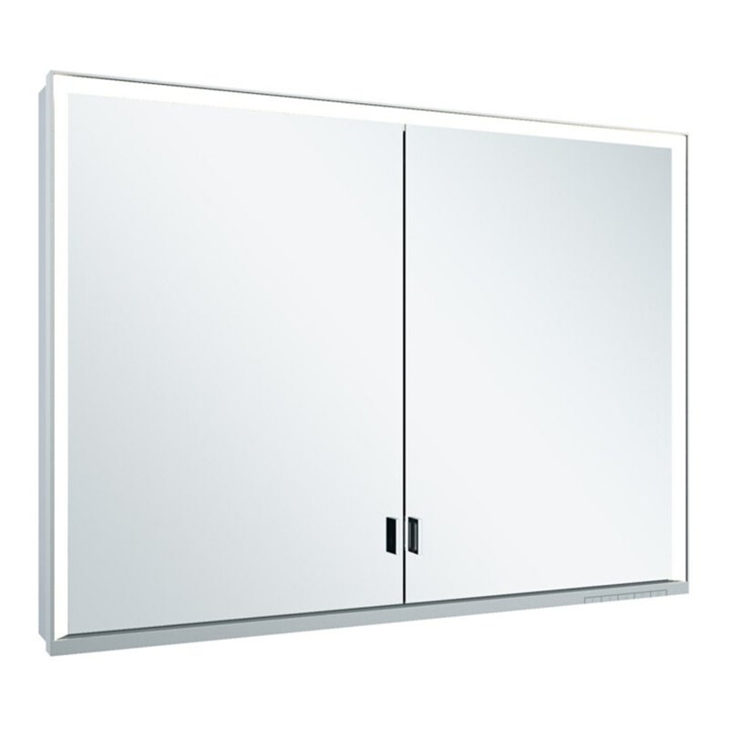 Keuco Spanplattenschraube lange Tür Royal Lumos 100x73x13cm, o Abl DALI, WV, 2tr., si-el