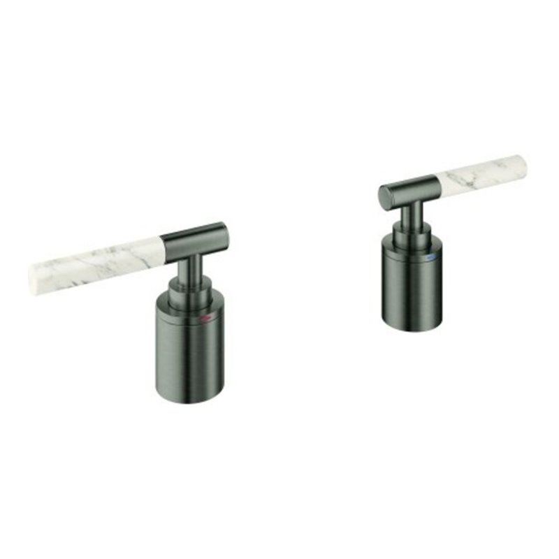 Grohe Hebel Atrio Private Collection hard graphite gebürstet