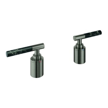 Grohe Hebel Atrio Private Collection hard graphite gebürstet