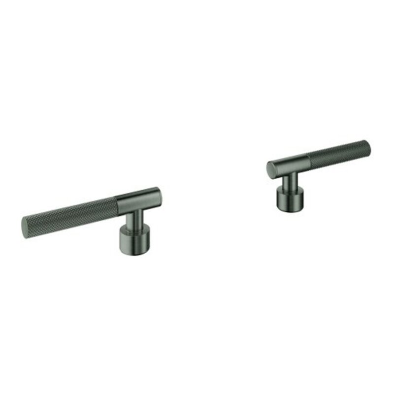 Grohe Hebel Atrio Private Collection m Rdl.-Struk., hard graphite gebürstet