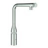 Grohe Spültischmischer Essence SmartC herausziehbarer Auslauf, supersteel
