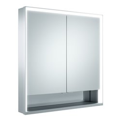 Keuco Spanplattenschraube kurze Türen Royal Lumos 70x73,5x13cm, m Abl DALI, WV, Hz, si-el