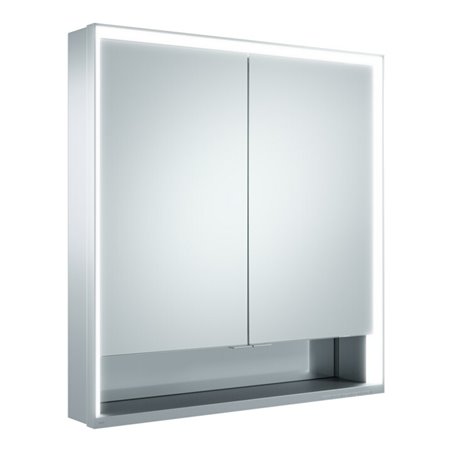 Keuco Spanplattenschraube kurze Türen Royal Lumos 70x73,5x13cm, m Abl DALI, WV, Hz, si-el