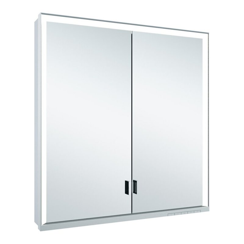 Keuco Spanplattenschraube lange Tür Royal Lumos 70x73x13cm, o Abl DALI, WV, 2tr., si-el