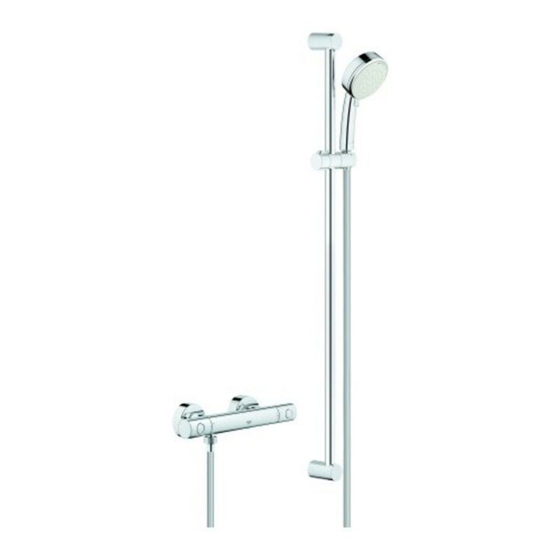 Grohe THM-B-S Grohtherm 800 Cosmopolitan 1/2', mit Brausegarnitur 90cm, chrom