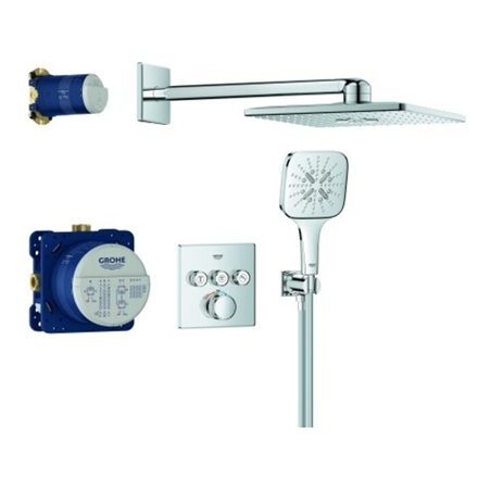 Grohe Duschsystem Grohtherm Smartcontrol UP, m Rainsho. SmartActive 310 Cube, ch